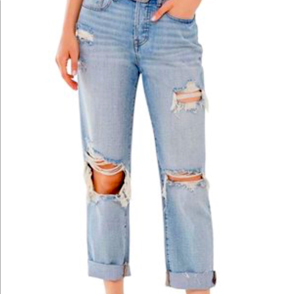 Pistola Presley High Rise Girlfriend Jean
